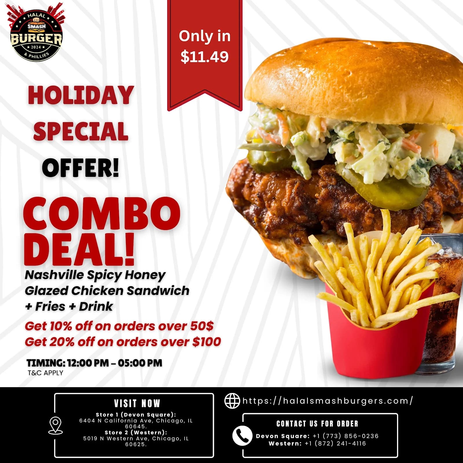 Halal Smash Burger and Phillies (Devon California) photo 10