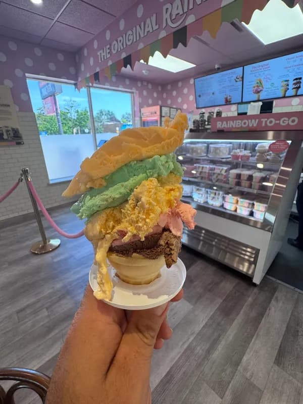 The Original Rainbow Cone